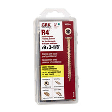 Load image into Gallery viewer, 02105 - R4 #9 x 3-1/8" Multi-Purpose Screw (100/PK)