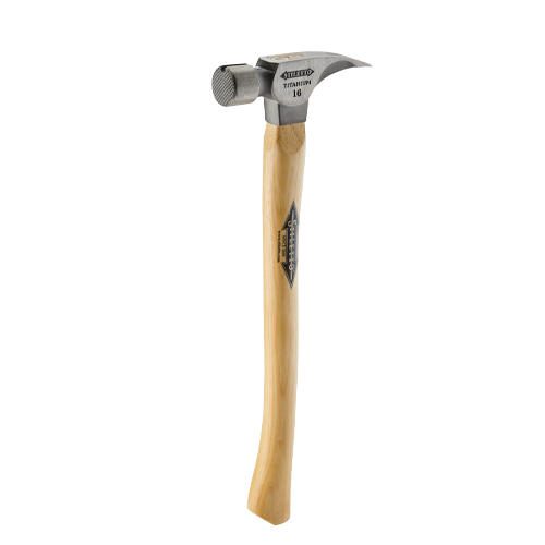 TI16MC - 16oz Hickory Hammer Milled Curved Handle