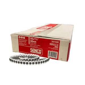 06A125PB - #6 x 1-1/4" Collated Coarse Thread Drywall Screws (4000/BX)