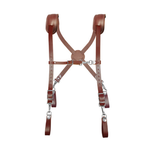 51-15009 - Leather Work Suspenders