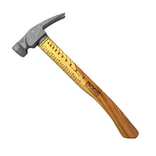Load image into Gallery viewer, BH16TIHI18M - 16OZ Titanium Hybrid Hammer 18&quot; Hickory Handle Milled Face
