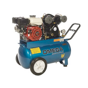 PUK-5520G - 5.5hp, double pump, 20 gallon gas compressor (10.5CFM)